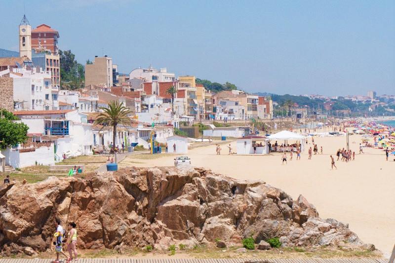 Carmen Seaview & Beach - Apartment Montgat Kültér fotó